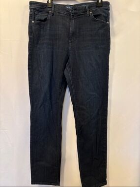 J. Jill High-Rise Straight Leg Jeans - size 14